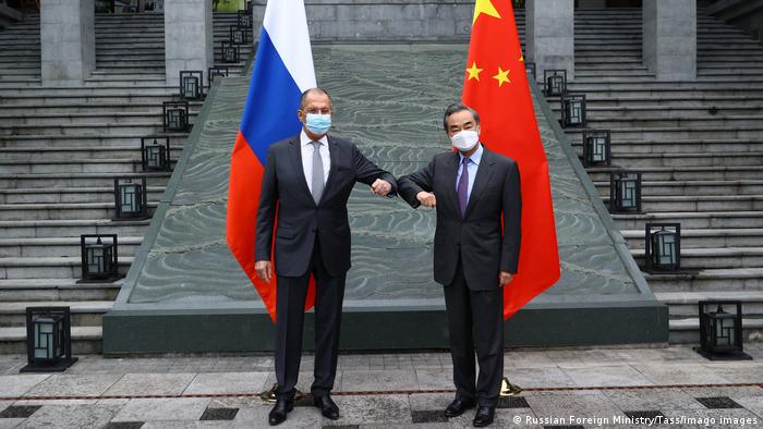 وزیران خارجه چین و روسیه
